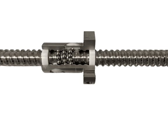 Kugelgewindetrieb mit Einzelgang-Rückführung